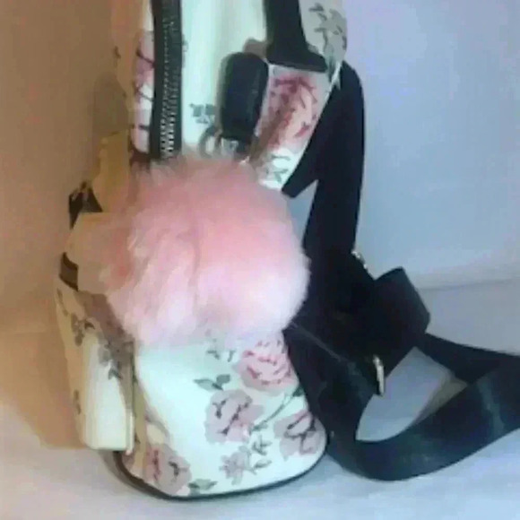 Like Dreams Vegan Rose Print Backpack Purse - Picture 6 of 9